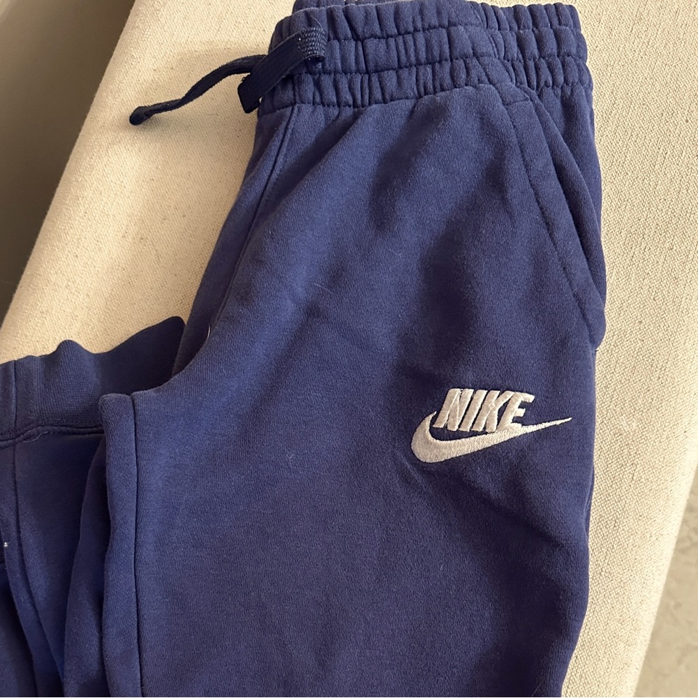 Nike navy joggers